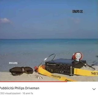 Autoradio Vintage Anni '80 Philips Driveman AC-022