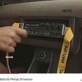 Autoradio Vintage Anni '80 Philips Driveman AC-022