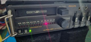 Autoradio Vintage Anni '80 Philips Driveman AC-022