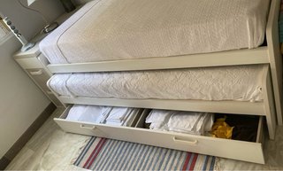 Cama Nido con 2 colchones y cajones