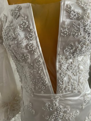 Vestido de novia hecho por diseñador