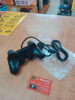 MANDO PS2 COMPATIBLE DE CABLE NEGRO SIN USAR