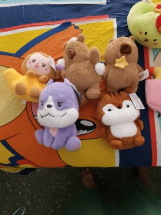 peluches variados