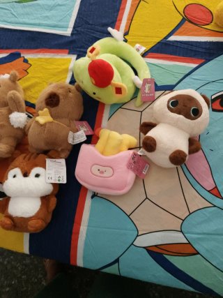 peluches variados