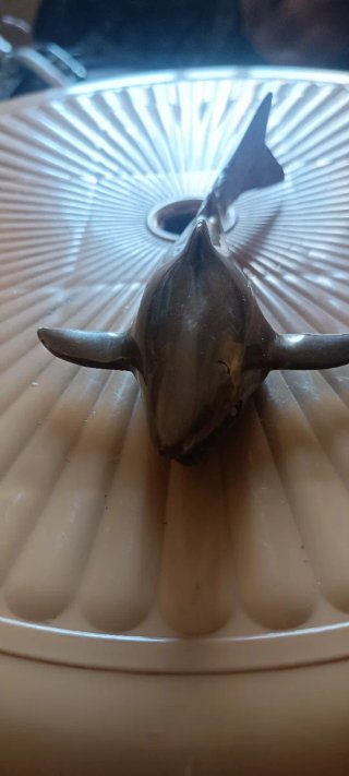Figura de tiburón antiguo   !! URGE VENTA. !!