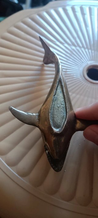 Figura de tiburón antiguo   !! URGE VENTA. !!