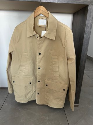 Parka Zara Hombre Talla M Beige