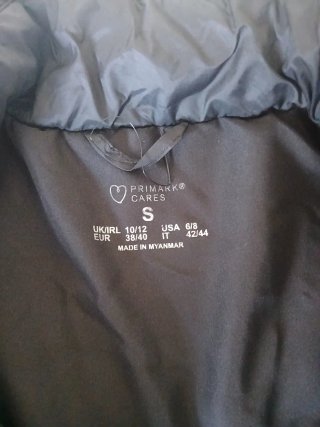 Chaquetón Acolchado Negro Mujer talla S