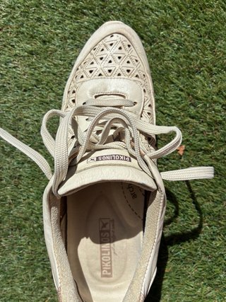 Zapatos Pikolinos Beige/Blanco Talla 40