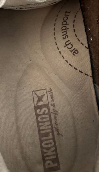 Zapatos Pikolinos Beige/Blanco Talla 40
