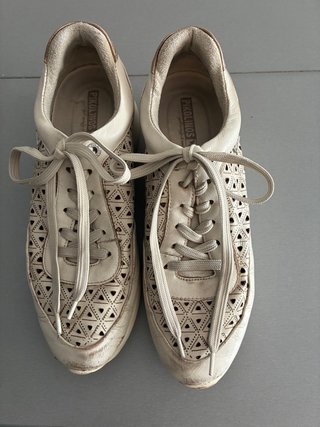 Zapatos Pikolinos Beige/Blanco Talla 40
