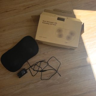 Cojín masajeador cervical y lumbar Shiatsu con cal
