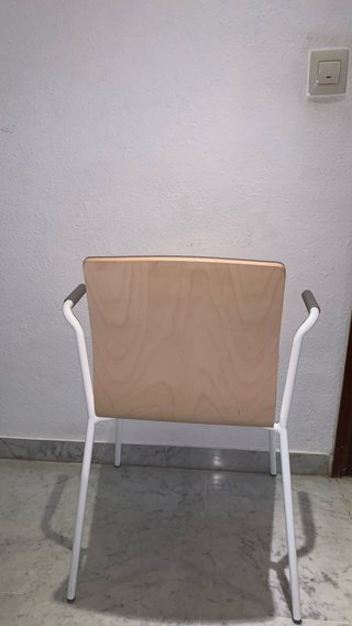 Silla Ikea Madera y Metal