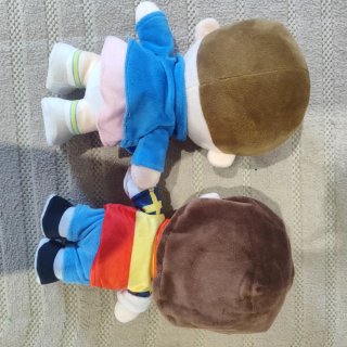 2 Peluches Stranger Things: Eleven y Mike