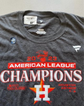Maglietta Fanatics American League Champions