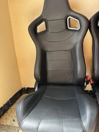 Asientos deportivos baquet + bases SPARCO