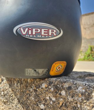 Casco Modular Viper Talla S con intercomunicador,
