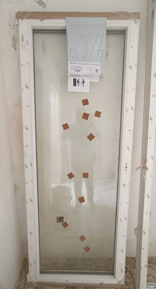 VENTANA Balconera PVC Isoxa Oscilobatiente Izqda
