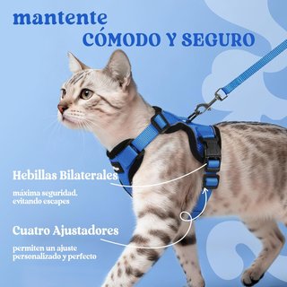 Arnés Antiescape rabbitgoo para Gatos