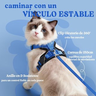 Arnés Antiescape rabbitgoo para Gatos