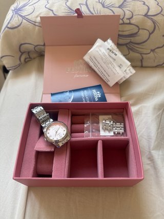 Reloj Festina Femme Rosa y Plateado