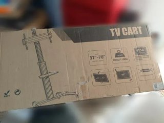 TOOQ FS1870M-B Soporte de Suelo con Ruedas para TV