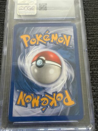 Carta Pokémon Raichu 12/112 CGC 9 Mint