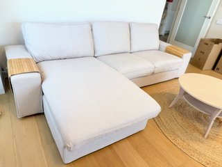 Sofá modular Ikea beige 8 meses