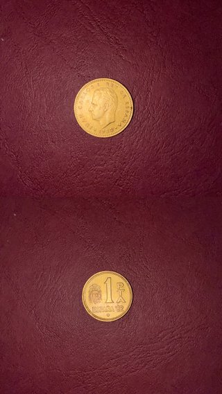 Moneda Antigua España 1 PTA 1982 Coleccionismo