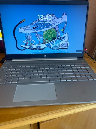 Portátil HP Gris Plata
