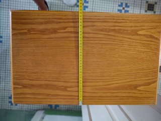 Mueble auxiliar Rattan Madera con Ruedas
