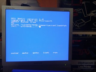 msx computer philips VG8010 box funzionante