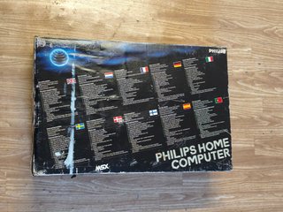 msx computer philips VG8010 box funzionante