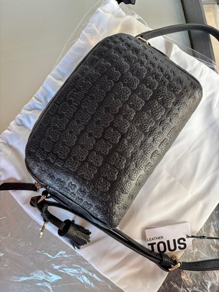 Bolso Tous Sherton Piel Negro
