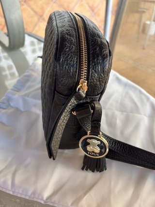 Bolso Tous Sherton Piel Negro