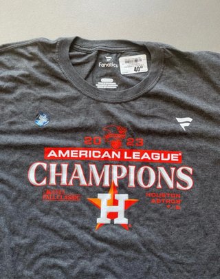 Maglia Fanatics American League Champs 2023