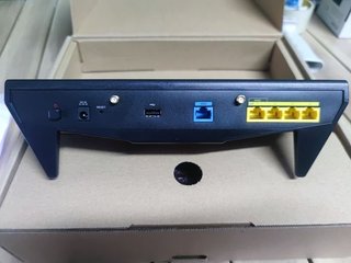 Synology RT2600AC router inalámbrico Gigabit Ethernet Doble banda (2,4 GHz / 5 GHz) Negro