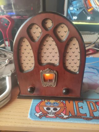 Radio Antigua Vintage Madera