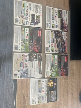 7 Juegos PS3 y 2 Cajas PSP