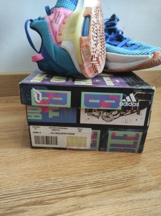 Adidas Bambas Baloncesto Azul/Rosa