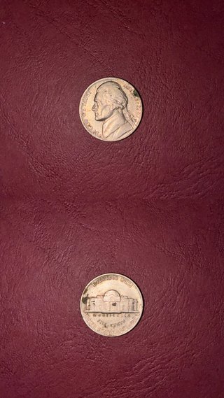 Moneda de colección Jefferson Nickel