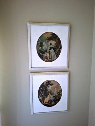 Coppia di quadri antichi