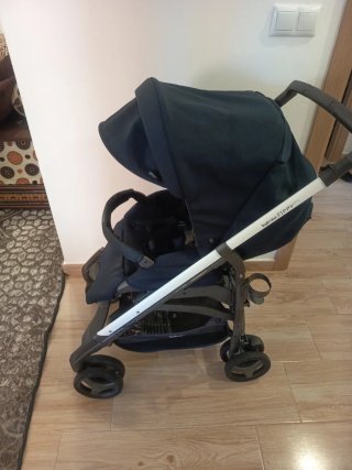 Silla de coche para bebé azul