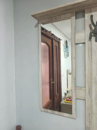 Mueble recibidor zapatero perchero espejo