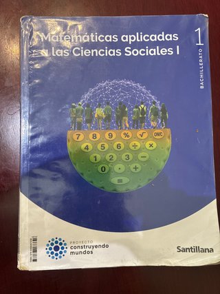 Matemáticas aplicadas a las Ciencias Sociales I...