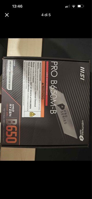 CPU AMD Ryzen 5 Alimentatore  Dissipatore