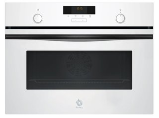 Horno Compacto Balay Aqualisis60x45 Cristal Blanco