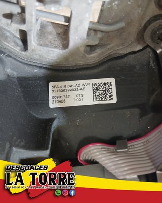 Volante Seat Leon FR MK4 sin levas.