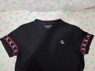 Camiseta Negra Calvin Klein Talla S