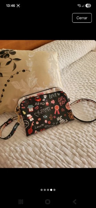 Bolso reversible Parfois estampado